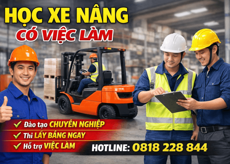 Học Lái Xe Nâng Có Việc Làm Không? Mức Lương & Cơ Hội 2026