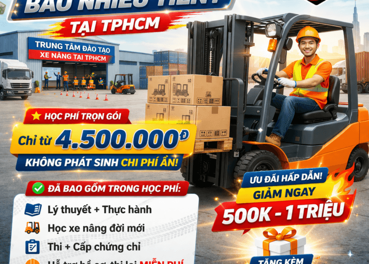Học Lái Xe Nâng Bao Nhiêu Tiền